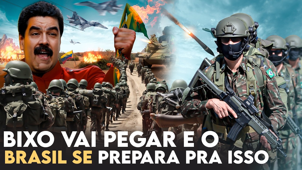 Escalada Militar? Exército Brasileiro mobiliza MILHARES DE MILITARES no nordeste! (Felipe Dideus)
