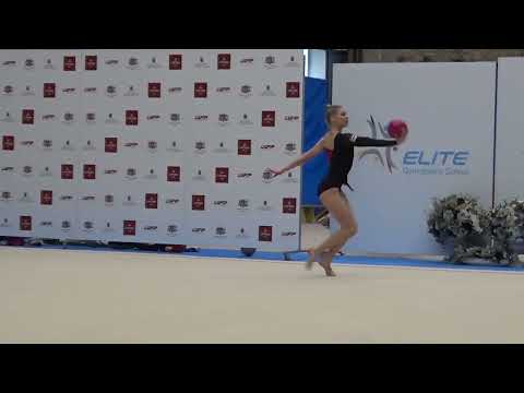 Amanda Sniedze ball sacensības mākslas vingrošanā ELITE 2023