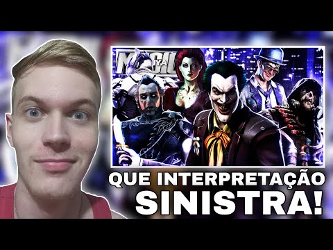 REACT | Rap dos Vilões de Gotham (Batman Arkham) - A NOITE DE GOTHAM | Kazuya