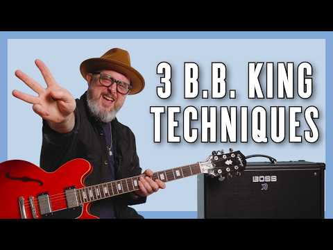 3 B.B. King Techniques That’ll Instantly Improve Your Blues Solos