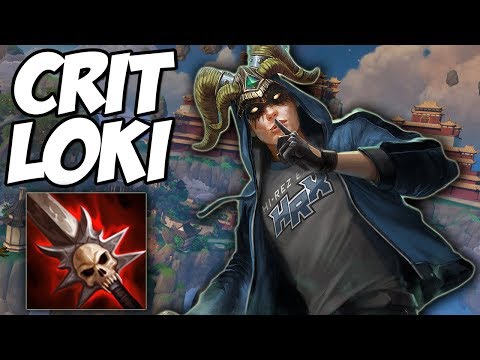 CRIT LOKI BUILD IN GM RANKED DUEL! THICC CRITS! - GrandMasters Ranked Duel - SMITE