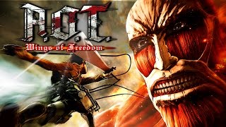Attack on Titan Wings of Freedom English Part 1 Prologue Gameplay Walkthrough