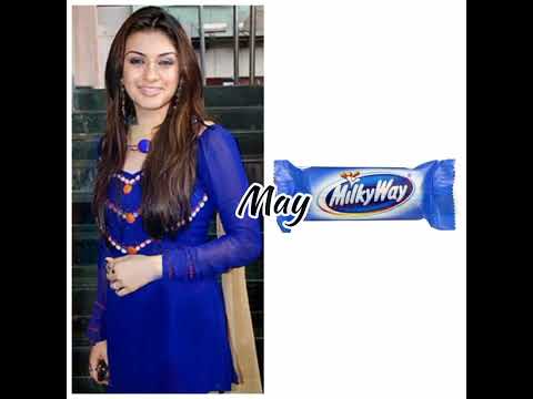 Hansika VS Chocolates monthwise💗💞