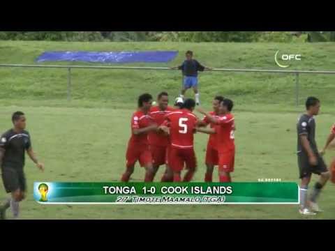 2014 FIFA World Cup Qualifiers - Stage 1 Oceania / Tonga vs Cook Islands Highlights