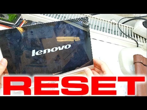 HARD RESET Lenovo YOGA 10 - Recovery | lost password | bypass | NEW System
