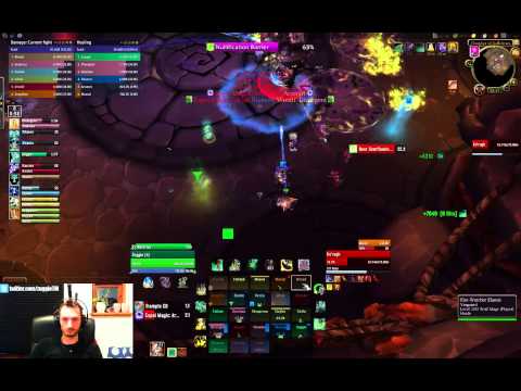 Vanguard Highmaul Ko'ragh Mythic Kill Mistweaver PoV