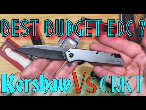 Best Budget EDC ? Kershaw vs CRKT Assisted open pocket knife comparison #new #edc #knife #budget