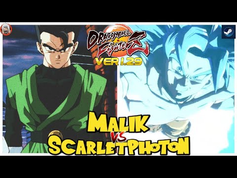 DBFZ Scarlet Photon vs Malik - Amazing fights - Ver 1.29