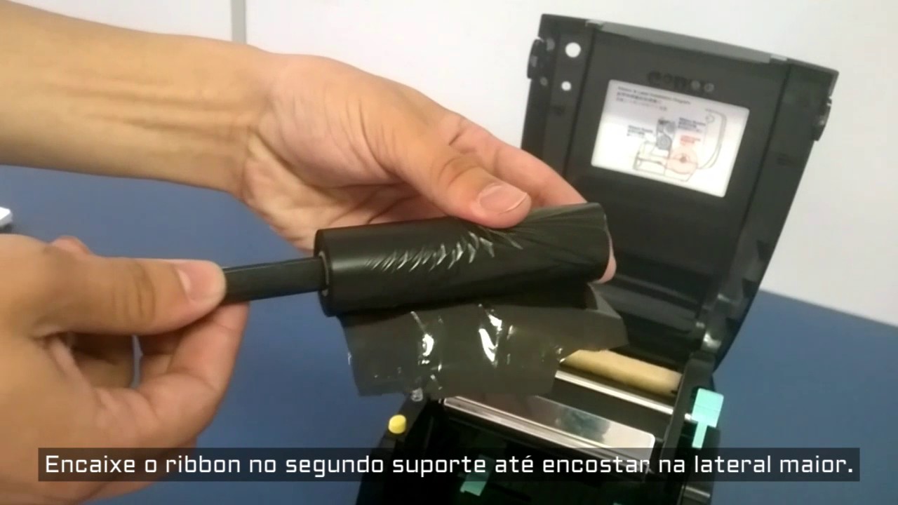 Como instalar rolo de vinil