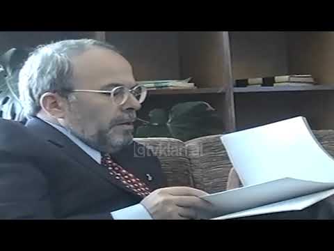 Fatos Nano takim me Ambasadorin Grek (3 Dhjetor 1999)