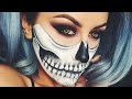 Halloween Skull Makeup - Chrisspy 