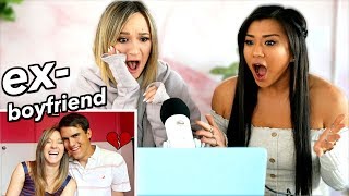 Best Friend Reacts to My EX-BOYFRIEND Tag! *deleted video*