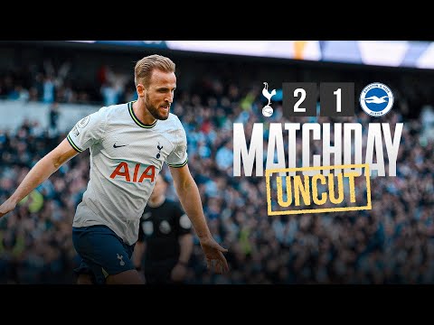 INCREDIBLE dressing room access | Spurs 2-1 Brighton | MATCHDAY UNCUT