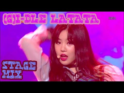 [3RD WEEK] (60FPS) (여자)아이들 ((G)I-DLE) - LATATA (라타타) STAGE MIX (W/ DANCE BREAK)