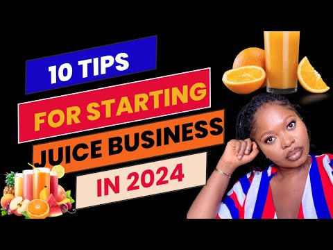 HOW TO START FRUIT JUICE BUSINESS