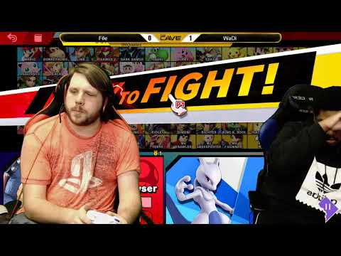 File (Bowser) vs WaDi (Mewtwo) - Ultimate at The Cave #57 - Winners Quarters