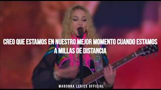 Miles Away│Madonna│Subtitulado al español│Live 2008