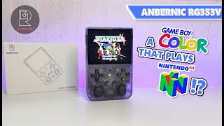 rg353v review anbernic handheld 2022