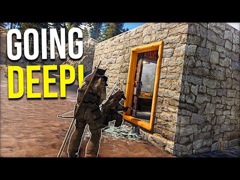 GOING DEEP ON RICH RESOURCE FARMER FOR CRAZY JACKPOT LOOT - Rust Survival Gameplay (S12-E2)