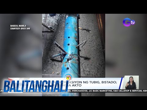 Mga ilegal na koneksyon ng tubig, bistado; 7 suspek, huli raw sa akto Balitanghali
