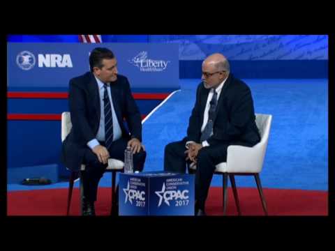 CPAC 2017 -Ted Cruz Finishes Troll on Harry Reid by Thanking Him for Devos