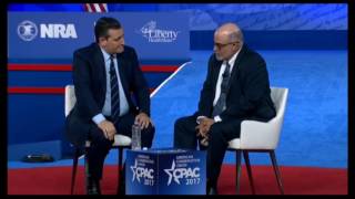 CPAC 2017 -Ted Cruz Finishes Troll on Harry Reid by Thanking Him for Devos