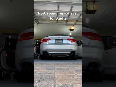 Awe Track Exhaust on 2010 Audi S5 4.2 V8 #audi #exhaust