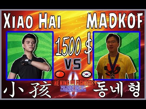 KOF 2000 ➢ 1500 USD $ Live Money Match ➢ Xiao Hai 小孩 vs MADKOF Akuma 동네형 ★ FT 15 ★ 07-01-2019