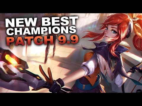 New Best Champions for Patch 9.9 Season 9 for Climbing in EVERY ROLE