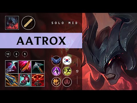 Aatrox Mid vs Kassadin - KR Diamond Patch 25.22