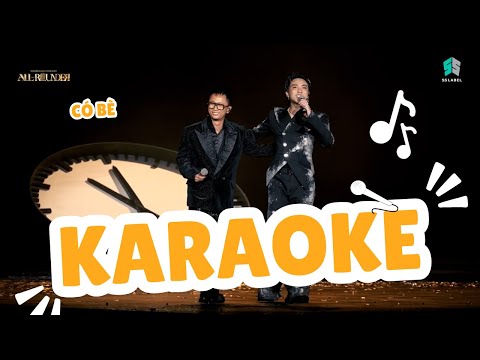 KARAOKE | Sẽ Quên Em Nhanh Thôi - SOOBIN LIVE CONCERT ALL ROUNDER  SOOBIN ft Rhymastic