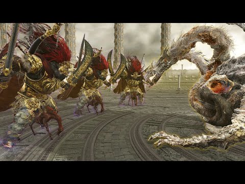 Can ANY 3 Bosses Defeat Dragonlord Placidusax? - Elden Ring