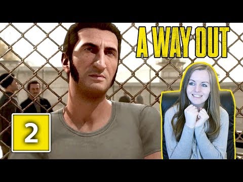 ULTIMATE TEAMWORK! | A Way Out Gameplay Walkthrough Part 2 - With Steejo
