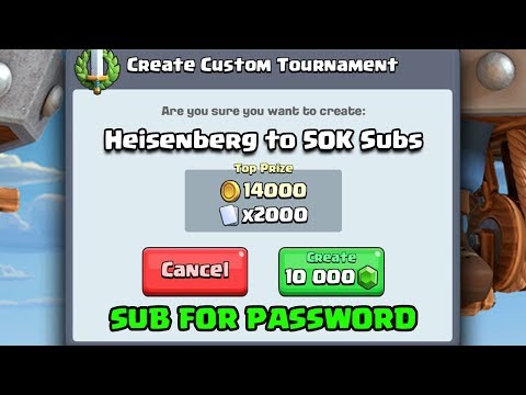 FREE 1000 PLAYER TOURNEY - Heisenberg Tourney 🤡