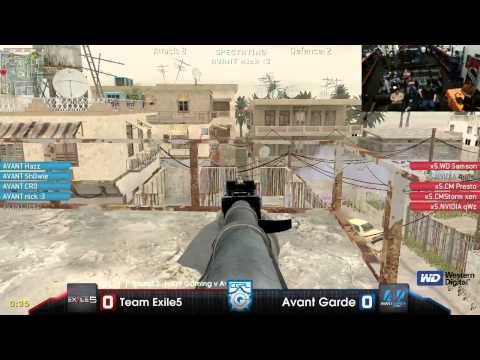 CGPL Winter - Semifinal Avant vs Exile5 - Map1