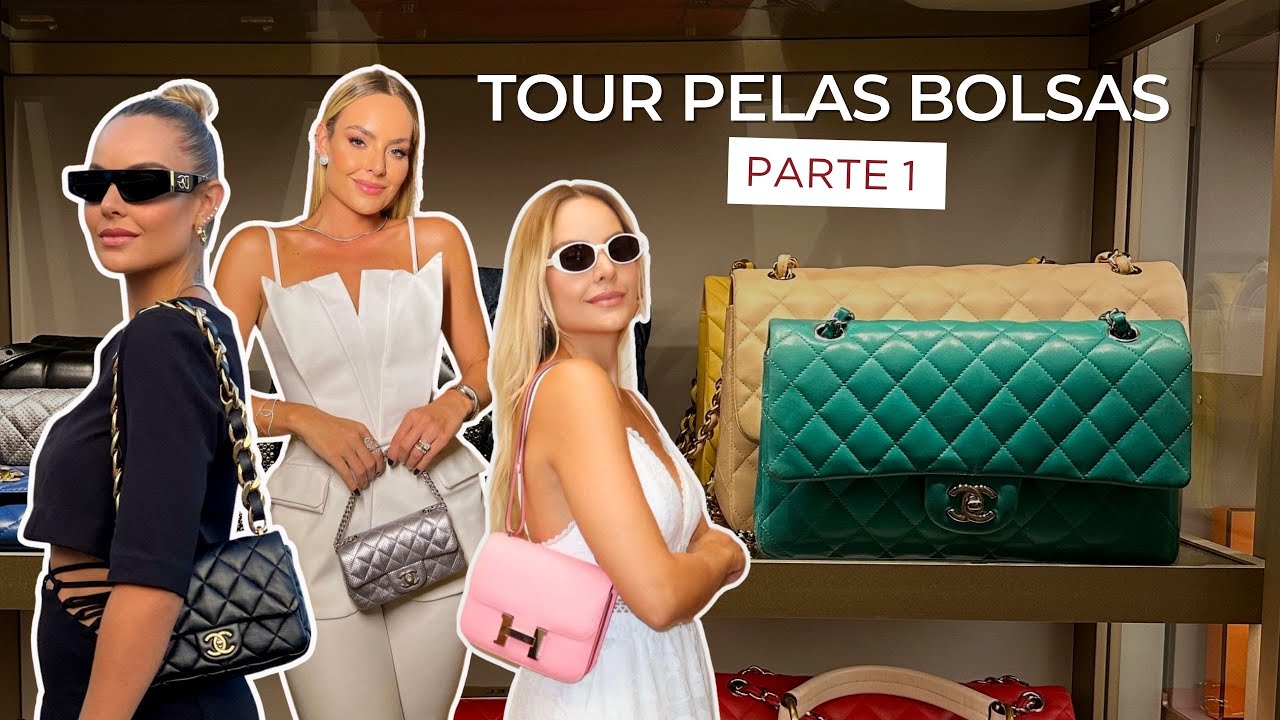 Tour pela minha COLEÇÃO de BOLSAS! Hermès, Chanel, Prada e mais! - Parte 1 | Layla Monteiro