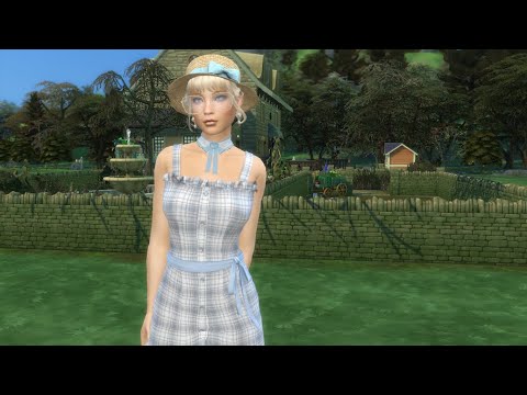 the sims 4 high detail download blonde female Willow Miller by Bonita100 Game Video Preview