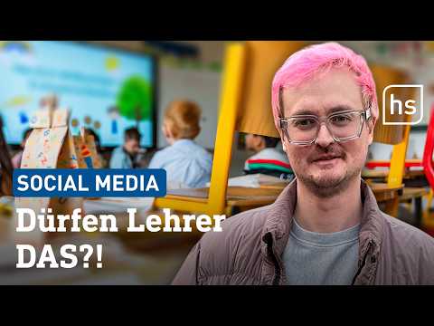 Lehrer auf TikTok: Wie weit dürfen sie gehen? – Der Fall Herr Schmelzer | hessenschau