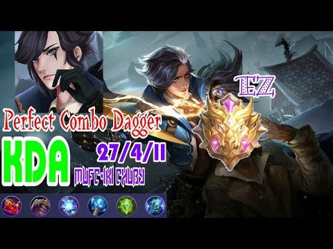 SAVAGE!!  Gusion Crazy 27 Kills 8 minutes EASY 2 SAVAGE?? By MUFC•Iki Chuby