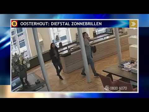 Man en vrouw stelen zonnebrillen in Oosterhout, wie zijn deze twee?