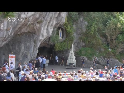 Chapelet du 20 août 2024 à Lourdes