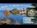 4 Perfect Picnic Food Ideas! Pesto Cheese Buns, Corn Fritters, Tortellini Salad, 3 Bean Salad