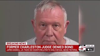 VIDEO: Bond denied for ex-Charleston County judge facing federal child porn charges
