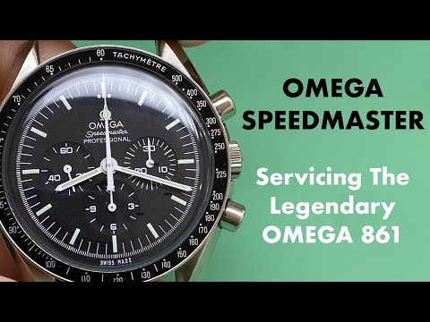 Servicing The Legendary OMEGA Speedmaster '861'