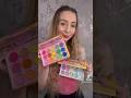 Mentos Neon & Pastel Eyeshadow Palettes 🍭🌈 Rude Cosmetics 🩷 #eyeshadow #makeup #haul #festival