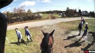 preview picture of video '2011 - High Society III - Fair Hill CCI*** Helmet Cam with Analysis'