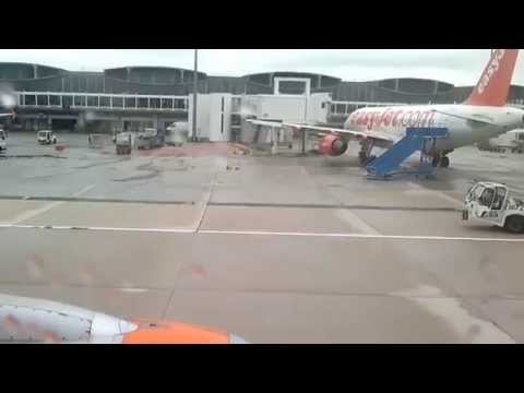 [HD] easyJet Airbus A319 | Taxi & Take-Off | Paris-Charles De Gaulle