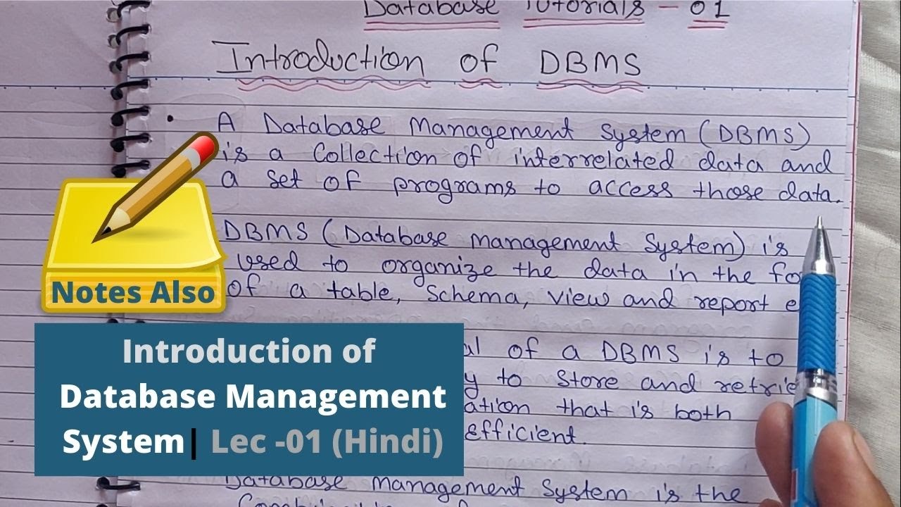 Database Management System by CS Engineering Gyan