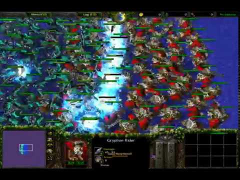 100 Hippogryh Rider vs 100 Gryphon Rider 1080p