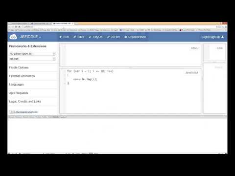 How to Use the For Loop in JavaScript Part 1 of 2